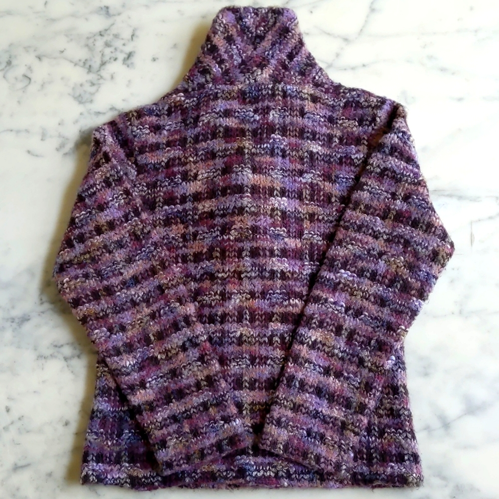 Wool And Acrylic Multicolor And Pattern Sweater J… - image 5